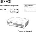 Icon of LC-XB100 Owners Manual